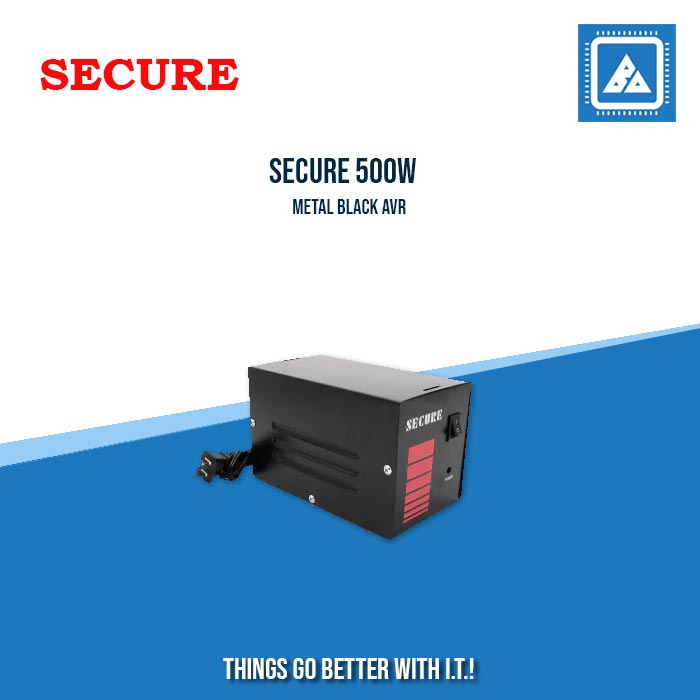 Avr Secure Mini SECURE 500W METAL BLACK AVR – BlueArm Computer Store