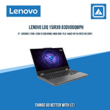 LENOVO LOQ 15IRX9 83DV00QWPH I7-13650HX/12GB+12GB/512GB NVME/4060 8GB/15.6 144HZ/W11H/OFC21HS (GRY) /STUDENT LAPTOPS/GAMING LAPTOPS/STREAMING LAPTOPS/