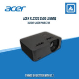 ACER XL2220 3500 LUMENS XGA DLP LASER PROJECTOR