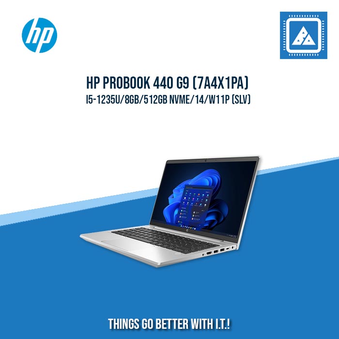 HP PROBOOK 440 G9 (7A4X1PA) I5-1235U/8GB/512GB NVME | BEST FOR STUDENTS AND FREELANCERS LAPTOP
