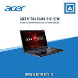 ACER NITRO V 15 ANV15-51-97JN I9-13900H/16GB/512GB NVME/4060 8GB/15.6 165HZ/W11H/OFC24HS+365BASIC (BLK) |BEST FOR GAMINGS LAPTOP