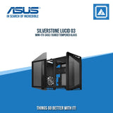 SILVERSTONE LUCID 03MINI-ITX CASE/3SIDED TEMPERED GLASS