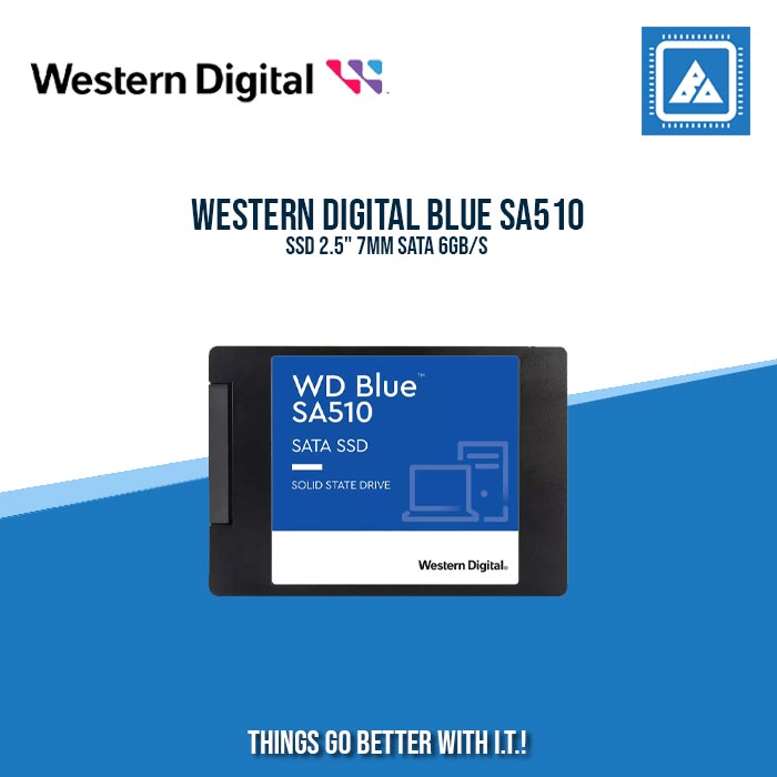WESTERN DIGITAL BLUE SA510 SSD 2.5" 7MM SATA 6GB/S
