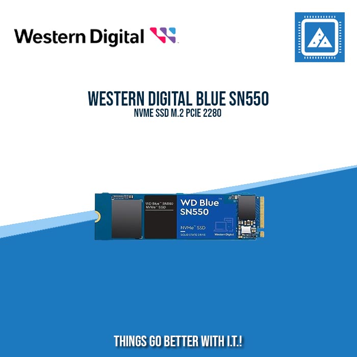 WESTERN DIGITAL BLUE SN550 NVME SSD M.2 PCIE 2280