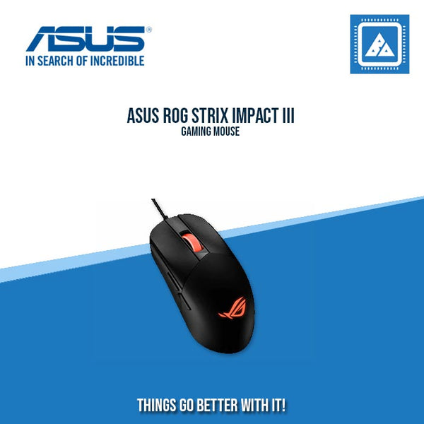 ASUS ROG STRIX IMPACT III GAMING MOUSE – BlueArm Computer Store