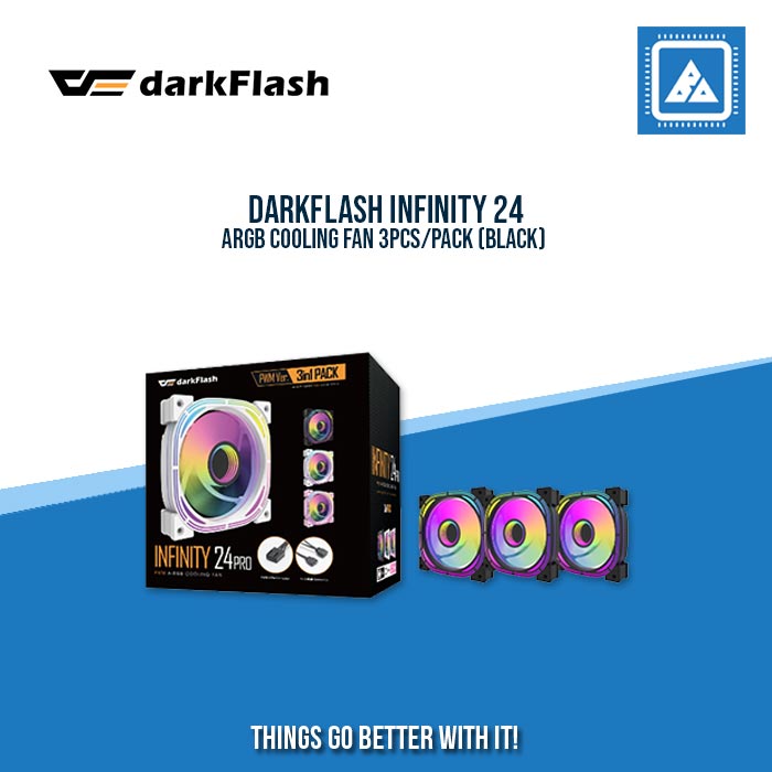 DARKFLASH INFINITY 24 ARGB COOLING FAN 3PCS/PACK