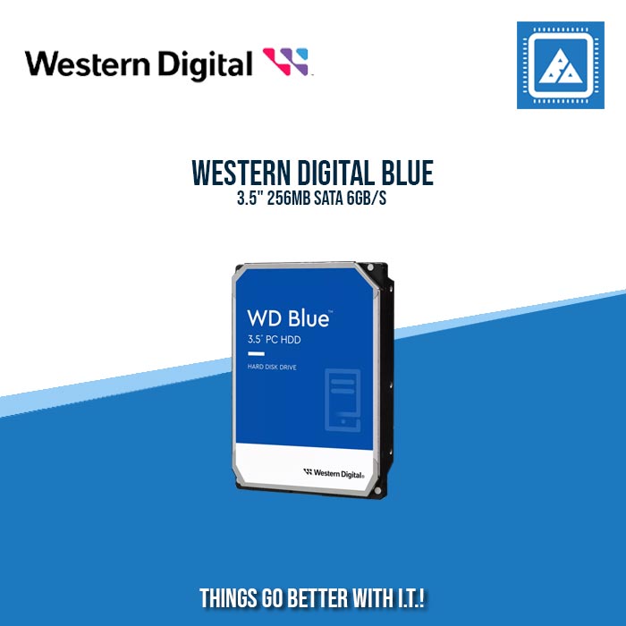 WESTERN DIGITAL 6.0TB CAVIAR BLUE 3.5" 256MB SATA 6GB/S
