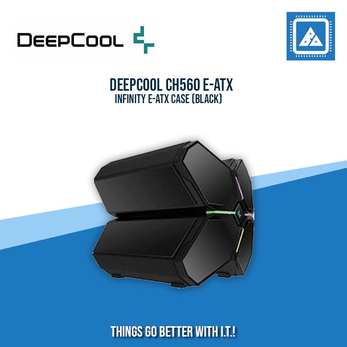 DEEPCOOL QUADSTELLAR INFINITY E-ATX CASE (BLACK)