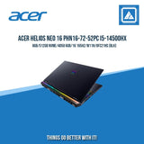 ACER HELIOS NEO 16 PHN16-72-52PC I5-14500HX/8GB/512GB NVME/4050  | BEST FOR STUDENTS AND FREELANCER