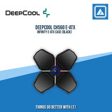 DEEPCOOL QUADSTELLAR INFINITY E-ATX CASE (BLACK)