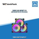 DARKFLASH INFINITY 24 ARGB COOLING FAN 3PCS/PACK
