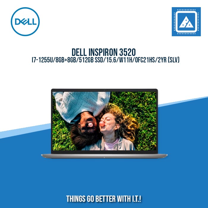 DELL INSPIRON 3520 I7-1255U/8GB+8GB/512GB SSD/15.6/W11H/BEST FOR STUDENTS AND FREELANCERS LAPTOP