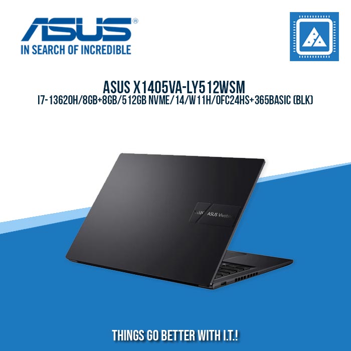 ASUS X1405VA-LY512WSM I7-13620H/8GB+8GB/512GB NVME | BEST FOR FREELANCERS LAPTOP