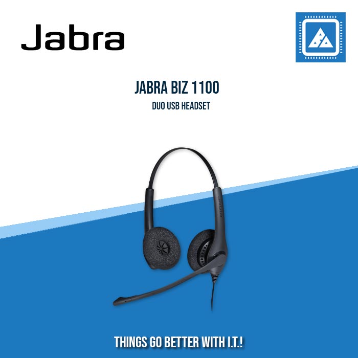 JABRA BIZ 1100 DUO USB HEADSET