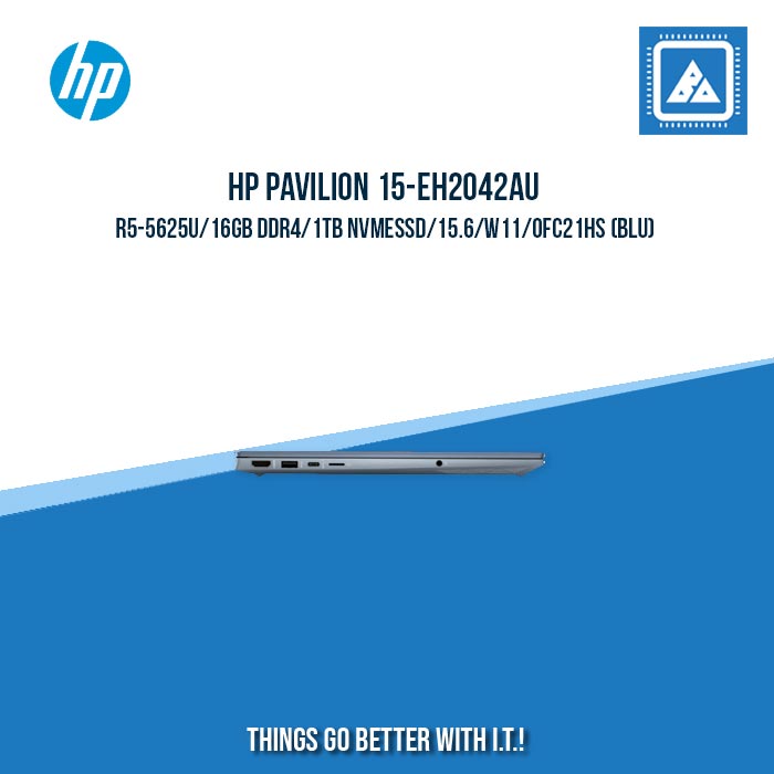 HP PAVILION 15-EH2042AU R5-5625U/16GB DDR4/1TB NVMeSSD | BEST FOR STUDENTS AND FREELANCERS LAPTOP