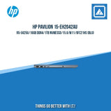HP PAVILION 15-EH2042AU R5-5625U/16GB DDR4/1TB NVMeSSD | BEST FOR STUDENTS AND FREELANCERS LAPTOP