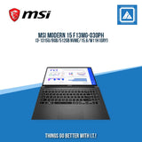 MSI MODERN 15 F13MG-030PH I3-1315U/8GB/512GB NVME | BEST FOR STUDENTS LAPTOP