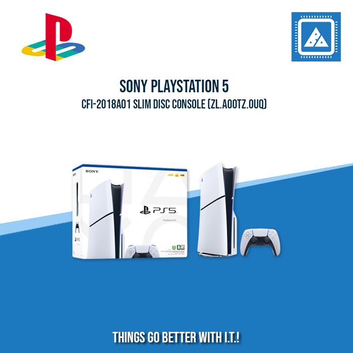 SONY PLAYSTATION 5 CFI-2018A01 SLIM DISC CONSOLE (ZL.A00TZ.0UQ)