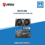 MSI RTX 3060 12G 192BIT GDDR6 VENTUS 2X OC (HDMI, 3XDP)