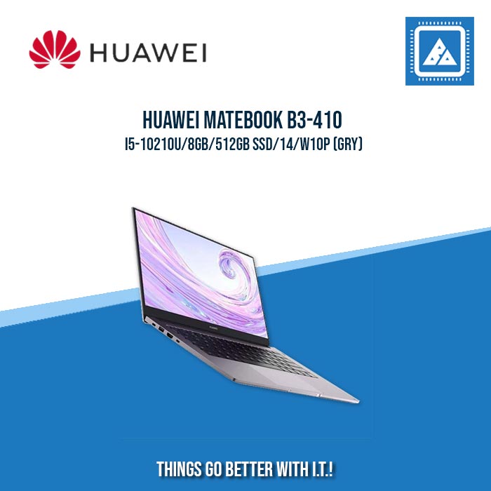 HUAWEI MATEBOOK B3-410 i5-10210U/8GB/512GB SSD |  BEST FOR STUDENTS AND FREELANCERS LAPTOP