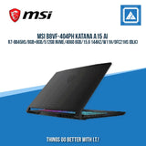 MSI B8VF-404PH KATANA A15 AI R7-8845HS/8GB+8GB/512GB NVME/4060 8GB | BEST FOR AUTOCAD AND RENDERING LAPTOP