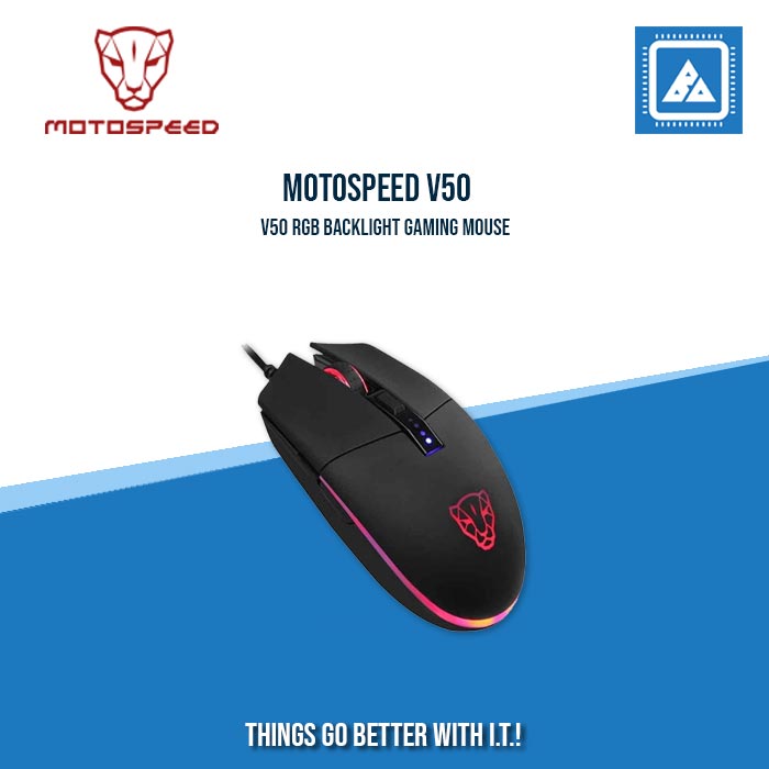 MOTOSPEED V50 RGB BACKLIGHT GAMING MOUSE