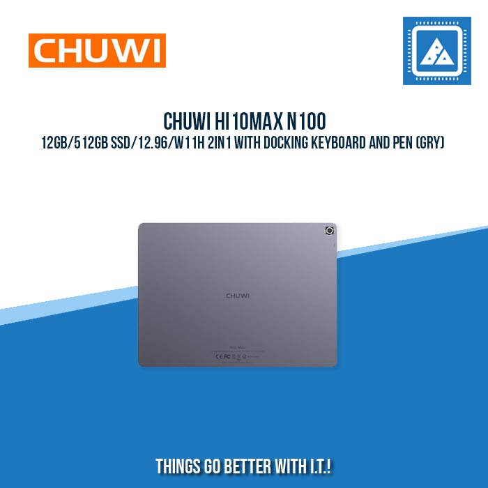 CHUWI HI10MAX N100/12GB/512GB SSD | BEST FOR STUDENTS LAPTOP