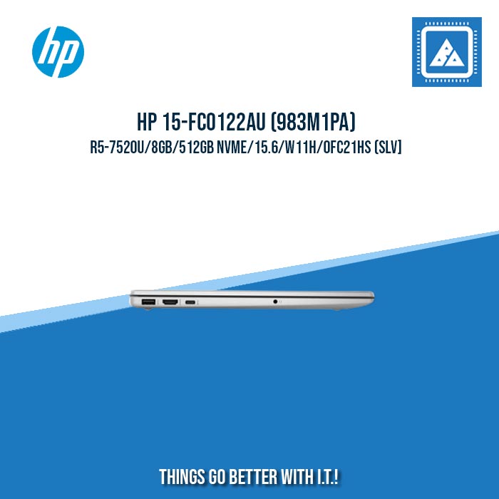 HP 15-FC0122AU (983M1PA) R5-7520U/8GB/512GB | BEST FOR STUDENT AND FREELANCER