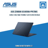 ASUS ZENBOOK UX3405MA-PP678WS ULTRA 5 125H/16GB/1TB NVME | BEST FOR FREELANCERS AND STUDENTS LAPTOP