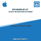 APPLE MACBOOK AIR 13.6" M4 CHIP 8C/16GB/256GB SSD (MW123PP/A) | BEST FOR FREELANCERS LAPTOP