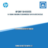 HP ENVY 16-H1015TX i5-13500H/16GB DDR5/512GB NVMeSSD/ BEST FOR STUDENTS AND FREELANCERS LAPTOP