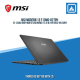 MSI MODERN 13 F13MG-027PH I5-1334U/8GB+8GB/512GB NVME | BEST FOR STUDENTS