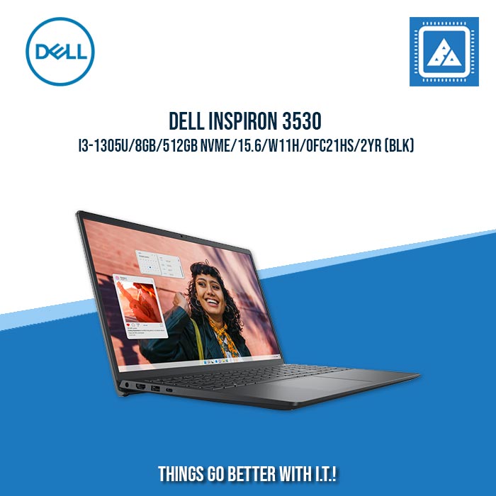 DELL INSPIRON 3530 I3-1305U/8GB/512GB NVME | BEST FOR STUDENTS LAPTOP