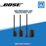 BOSE PROFESSIONAL SUB2 POWERED BASS MODULE - BLACK