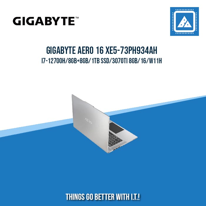 GIGABYTE AERO 16 XE5-73PH934AH I7-12700H/8GB+8GB/1TB SSD/3070TI 8GB| BEST FOR AUTOCAD AND GAMING