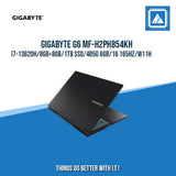 GIGABYTE G6 MF-H2PH854KH I7-13620H/8GB+8GB/1TB SSD/4050 6GB/16 165HZ/W11H / BEST FOR STUDENTS AND FREELANCERS