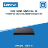 LENOVO LEGION 5-15IRX9 83JJ0011PH I7-13650HX/12GB+12GB/1TB NVME/4060 8GB | BEST FOR GAMING AND EDITING LAPTOP
