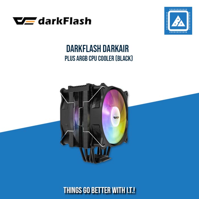 DARKFLASH DARKAIR PLUS ARGB CPU COOLER (BLACK)