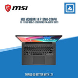 MSI MODERN 14 F13MG-026PH I3-1315U/8GB/512GB NVME | BEST FOR STUDENTS LAPTOP