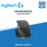 LOGITECH MX MASTER 3S BLUETOOTH MOUSE (GRAPHITE)