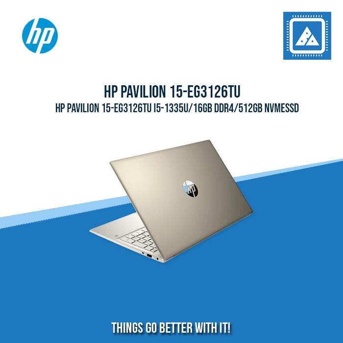 HP PAVILION 15-EG3126TU I5-1335U/16GB DDR4/512GB NVMeSSD | BEST FOR FREELANCER AND STUDENT LAPTOP