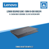 LENOVO IDEAPAD SLIM 3 15IRH10-83K100CLPH I5-13420H/8GB/512GB NVME | BEST FOR STUDENTS AND FREELANCERS LAPTOP