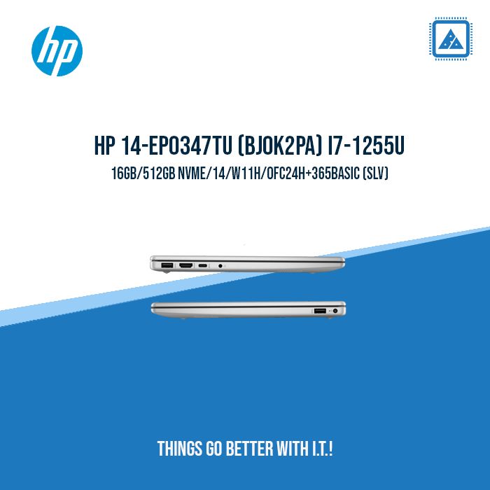 HP 14-EP0347TU (BJ0K2PA) I7-1255U | BEST FOR STUDENTS & ACADEMICS
