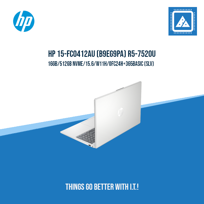 HP 15-FC0412AU (B9EG9PA) R5-7520U | BEST FOR OFFICE