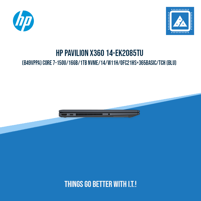 HP PAVILION X360 14-EK2085TU (B49VPPA) CORE 7-150U | BEST FOR STUDENT & OFFICE
