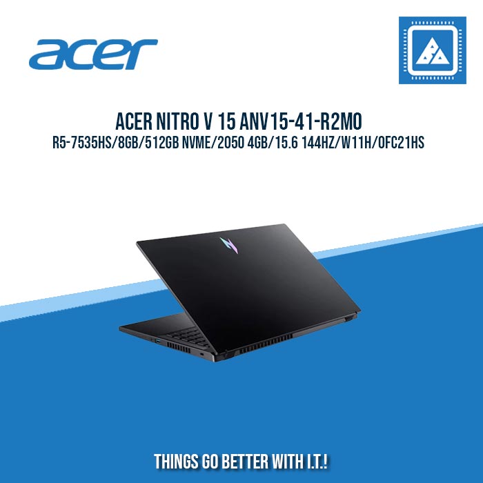 ACER NITRO V 15 ANV15-41-R2M0 R5-7535HS/8GB/512GB NVME/2050 4GB/15.6 144HZ | BEST FOR STUDENTS AND FREELANCERS LAPTOP