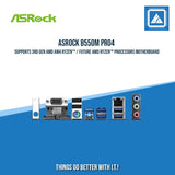 ASROCK B550M PRO4 MOTHERBOARD