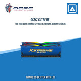 OCPC X3TREME RGB 16GB DDR4-3200MHZ (2*8GB) W/HEATSINK MEMORY KIT (BLACK GOLD|WHITE|BLACK|BLUE|RED|PINK)