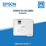 EPSON EB-972 4100 LUMENS XGA PROJECTOR