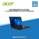 ACER TRAVELMATE P214-53-59N1 I5-1135G7/8GB/512GB NVME/14/W11H/BEST FOR STUDENTS AND FREELANCERS LAPTOP